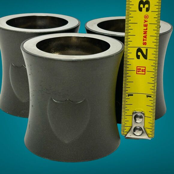 Lot Of 3 Dom Perignon Champagne 2” Metal Candle Holders - Picture 9 of 16